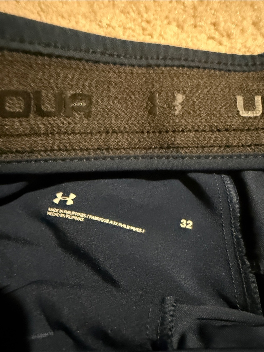 Under Armour Deep Navy Athletic Shorts - Picture 2 of 7